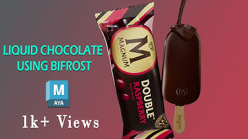 Autodesk Maya Bifrost tutorial | Create liquid chocolate animation in Maya | Autodesk Maya |CGVISION