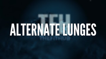 The Fit Hub-Exercise Library-Alternate Lunges