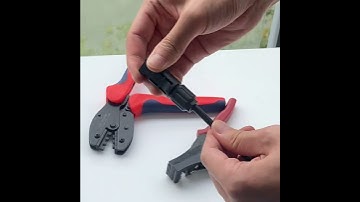 1000V/30A MC4 Solar PV Connector Installation Tutorial