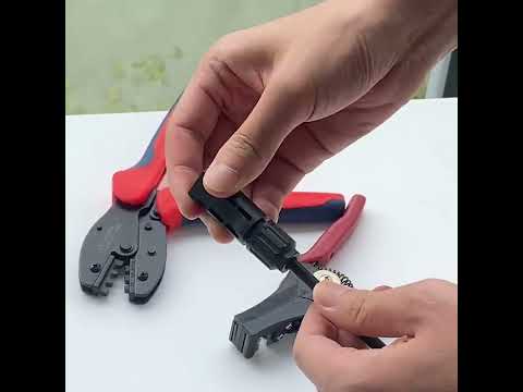 1000V/30A MC4 Solar PV Connector Installation Tutorial