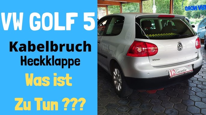 Original VW Golf 6 (5K) Limousine Leitungssatz rechts Heckklappe