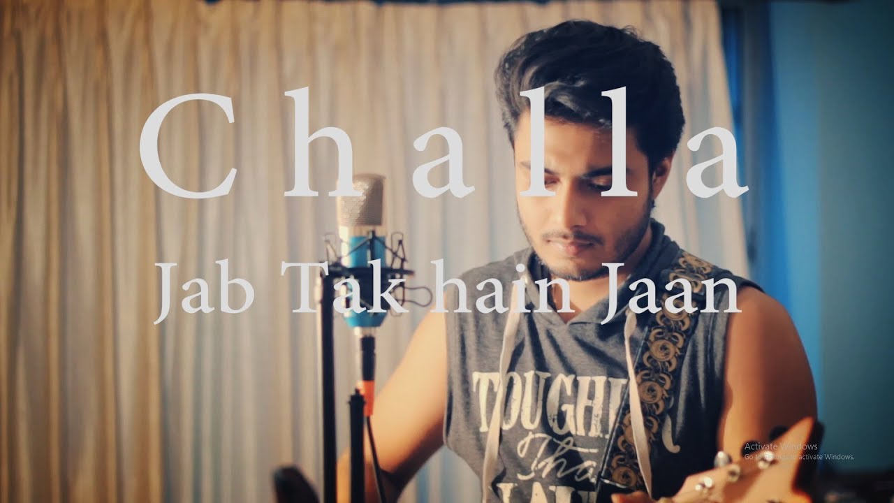 Challa Song - Raj Barman | Unplugged Cover | ShahRukh Khan | Lyrical Video