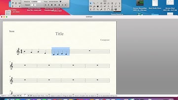 How to Delete Ledger Lines Alpha notes tutorial in Finale