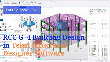 Tekla Structural Designer | RCC Building step by step design procedure Concrete Design| Learn Tekal