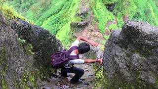 Harihar Fort Descend