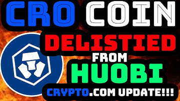 CRO and VVS DELISTED From Huobi!! |  BULLISH on CRONOS |  Crypto.com FUD WARNING!!!