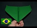 Origami: Avião de Competição - Instruções em português PT BR