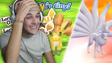 MY FIRST EVER SHINY VULPIX IN LET