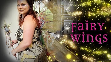 Flower Fairy Wings Tutorial - How to Make Fairy Wings