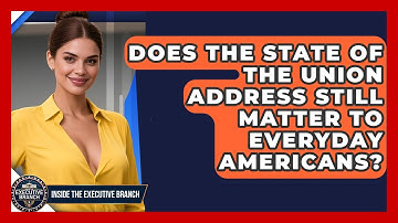 Does The State Of The Union Address Still Matter To Everyday Americans?