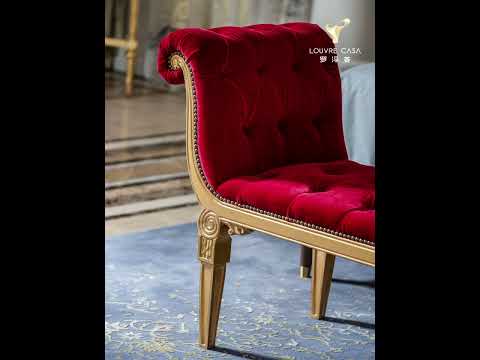 RED VELVET LUXURY FURNITURE Louvrecasa