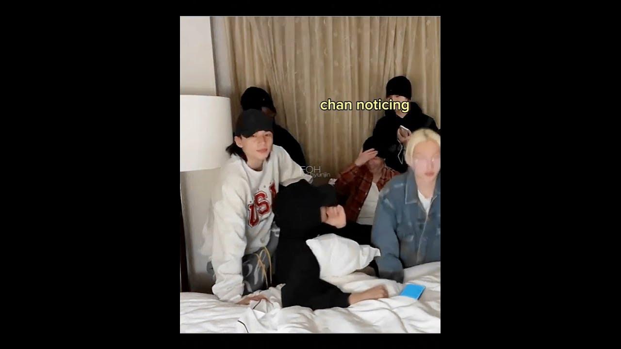 they're so cute omg 😂❤️ #hyunjin #hyunjinphotos #straykids #cute #bangchan ##leeknow #skz #liveskz