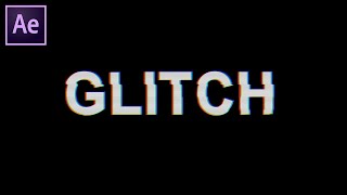 How to Create Glitch Text Effect in Adobe After Effects | (No Plugin Required)