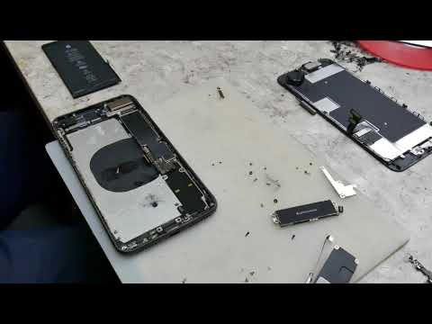 Iphone 8 Plus / Не работает микрофон, слышно как из канализационной трубы