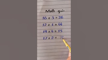 math quiz test challenge 😉🤔#maths #braintestsolution #iqtestonline #brainlearning #mathiqtest#puzzle