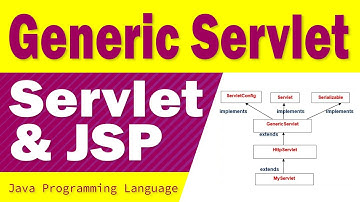 Creating Servlet using GenericServlet Class | Web Technologies | Advanced Java |#YouTube