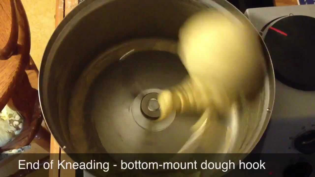 SmallBatch Dough in BottomMount Dough Hook Bowl on the Bosch