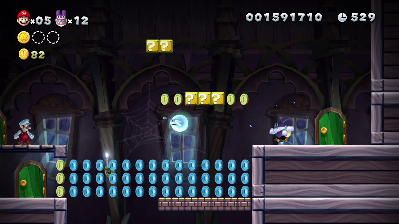swaying ghost house star coins