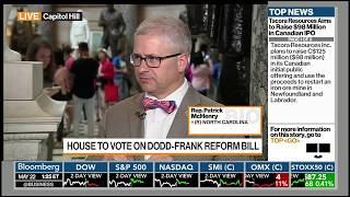 McHenry Joins Bloomberg to Speak in Support of Bill to Reform Dodd-Frank