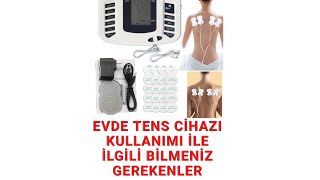 Ev Ti̇pi̇ Tens Ci̇hazi Kullanimi- Faydali Mi Zararli Mi?