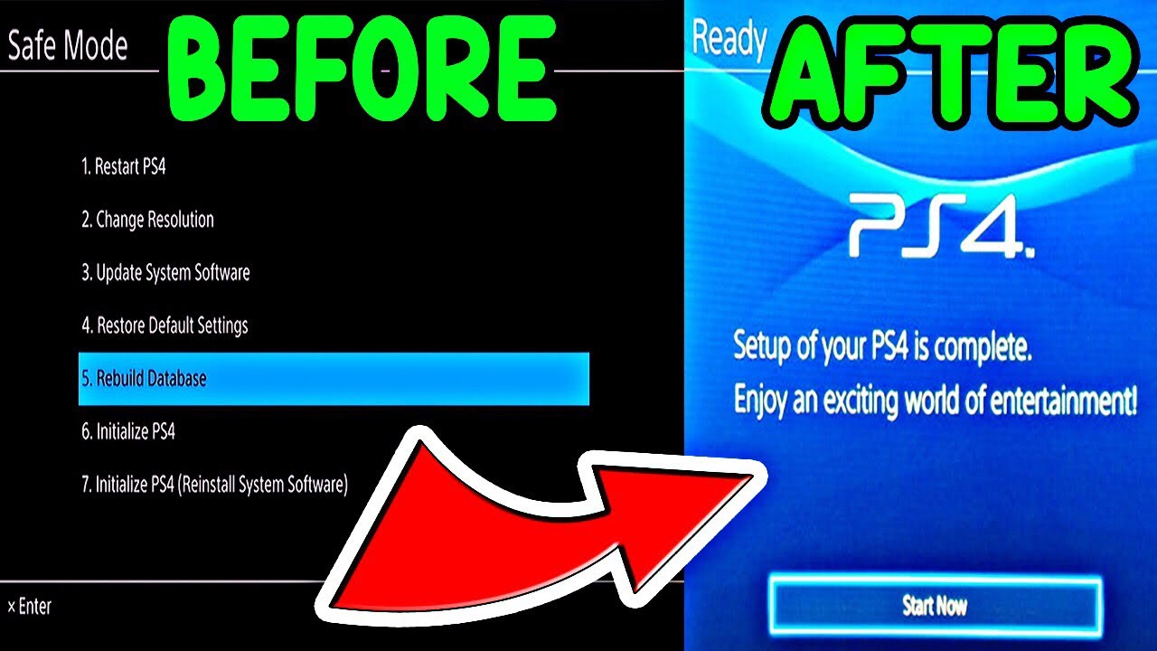 PS4 Mode Fix: How To Fix PS4 Safe Mode Loop in 2019 (PS4 SAFE MODE FIX 100%) YouTube