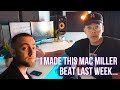 HOW I MADE THIS MAC MILLER TYPE BEAT TUTORIAL | FL STUDIO (Chuki Beats Making A Beat)