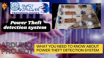 Power Theft Detection System Using Arduino and Bluetooth Module|Urdu|QKZee technologies