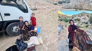 A very pleasant surprise for Narges and her children by the operator