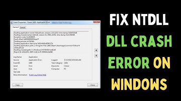 How to Fix Ntdll.dll Crash Error on Windows 11