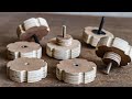 Making Wooden Knobs Quick / Easy || Diy wooden knobs