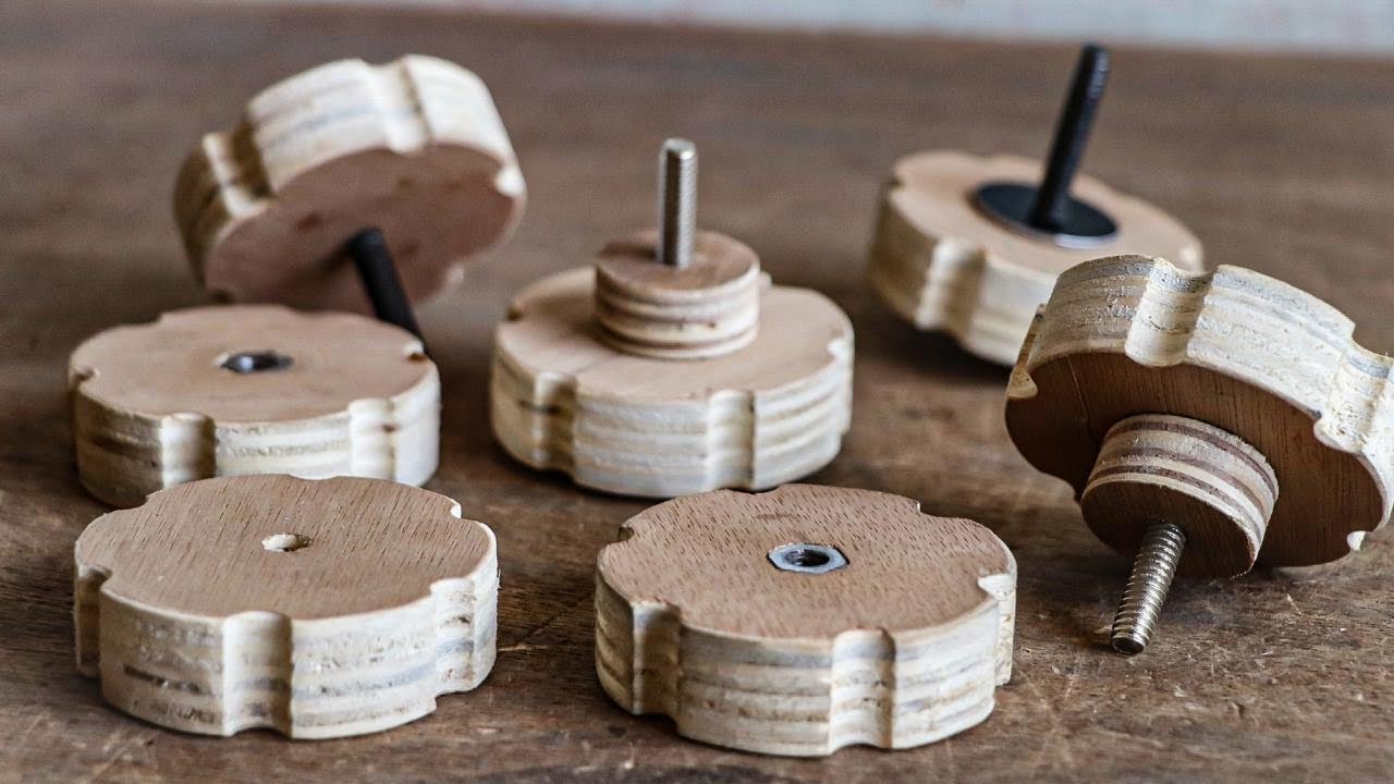 Download Making Wooden Knobs Quick / Easy || Diy wooden knobs