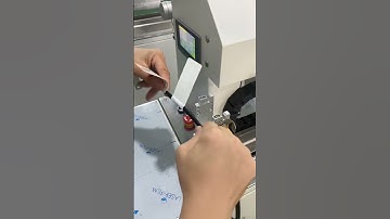 The wire labeling machine can label two wires simultaneously#labelingmachine #labeler