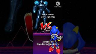 Dark Samus vs Classic Metal Sonic #shorts