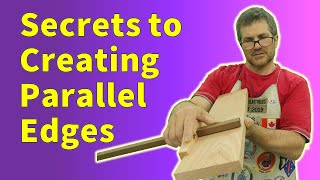 Hand Planing Wood – Make a Parallel Edge