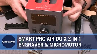 SmartPro Air Do X 2in1 Engraver and Micromotor Tool Review with Melissa Muir
