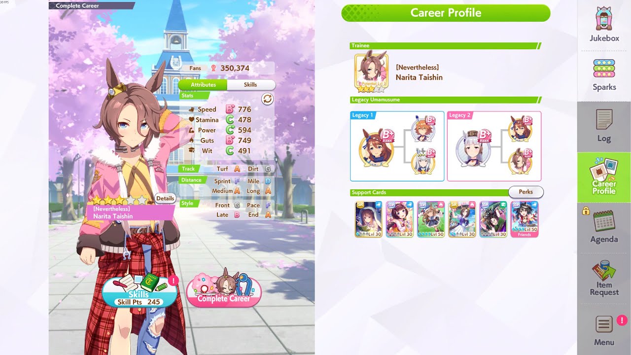 Uma Musume] GOAT Guts Narita Taishin - URA Finale - YouTube