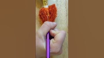 Reverse Thread Cutting #asmr #asmrcommunity #oddlysatisfying #asmrsounds #threadcutting #satisfying