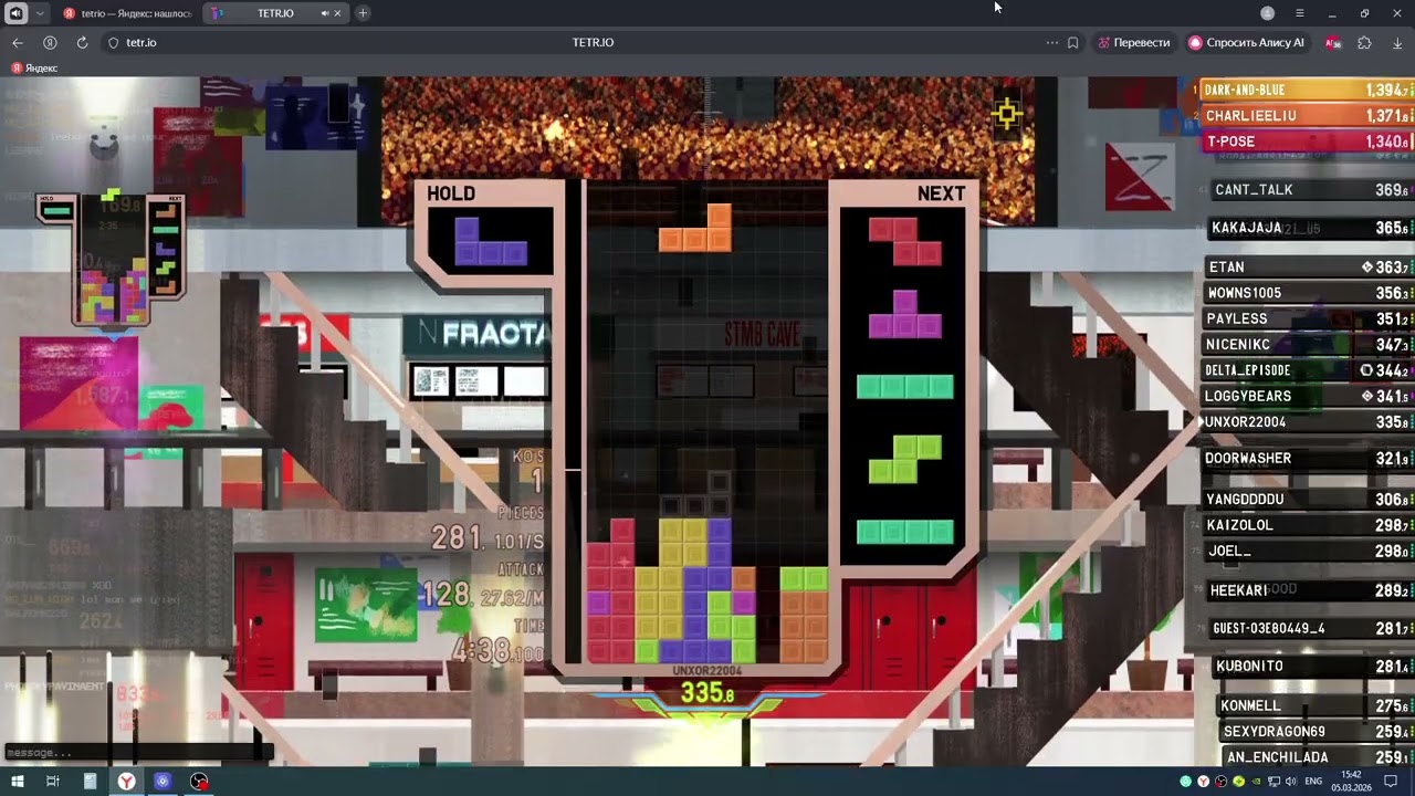 TETR.IO Quick Play: 625.9M (Personal Best!)