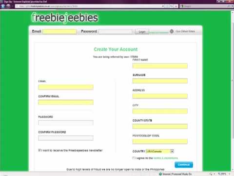 Free Amazon Products: Freebiejeebies Tutorial