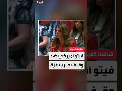 فيتو أميركي ضد مشروع قرار بمجلس الأمن الدولي لوقف النار في غزة وإدخال المساعدات