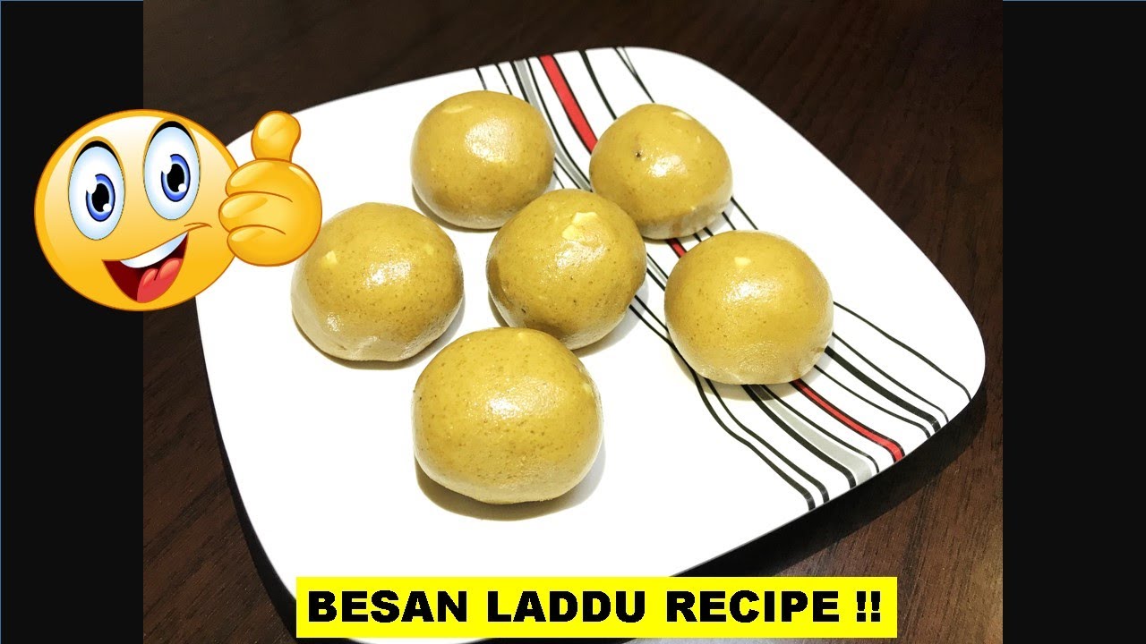 how to make besan ladoo at home