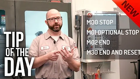 How to Stop Your Program With an M-Code – Haas Automation Tip of the Day