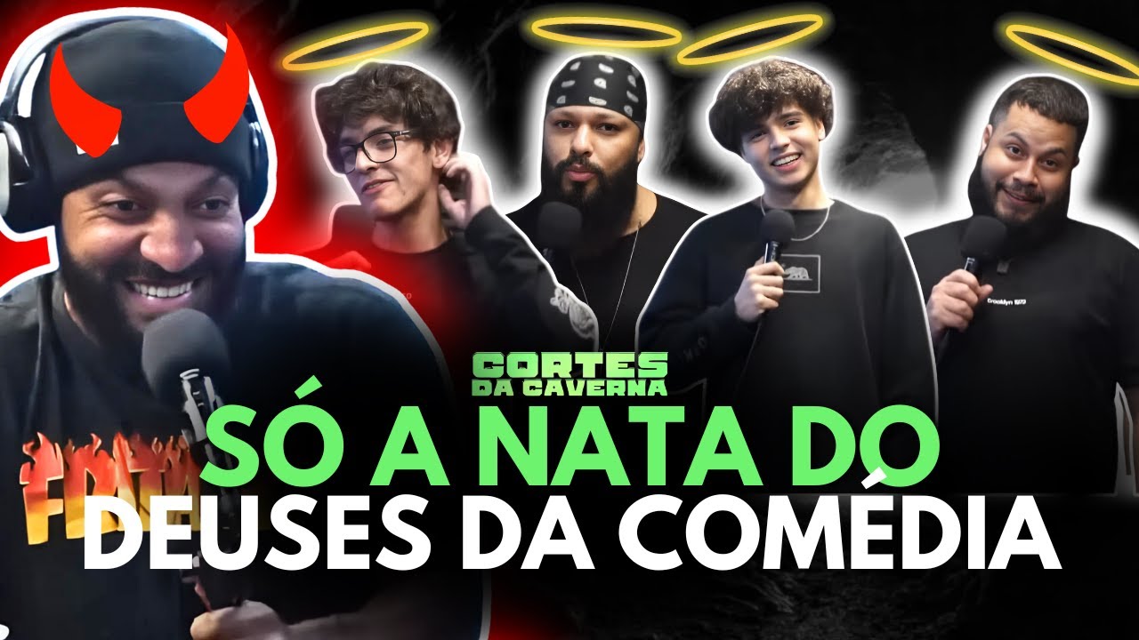 SÓ OS DEUSES DA COMÉDIA no Caverna do Ogro Podcast