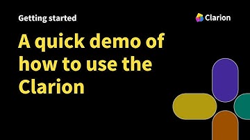 Getting Started with the Clarion