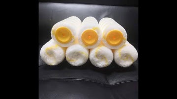 46mm paint roller making machine testing for  client from Tunisia#paintrollermaking#paintroller