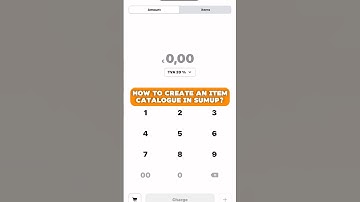 How to create an item catalogue in SumUp? | Entrepreneur Hero