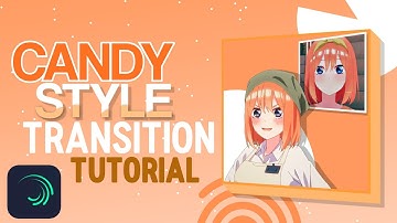 Candy Style Transition Tutorial Alightmotion ❤️✨ Soft Transition Tutorial #7