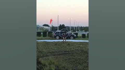 Virus Paramotor - no wind power forward launch