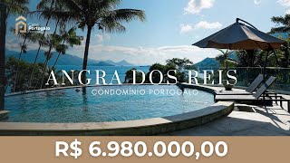 Maravilhosa Mansão Com Vista Espetacular Para O Mar De Angra Dos Reis-Rj.