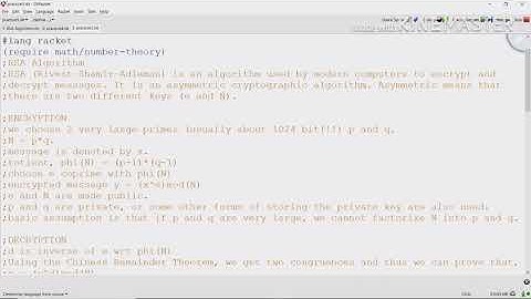 An Introduction to DrRacket Part 5